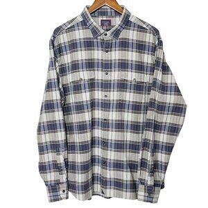 UNTUCKit Plaid Shirt Wrinkle Free Cotton Button Up Long Sleeve Men’s Size XXL